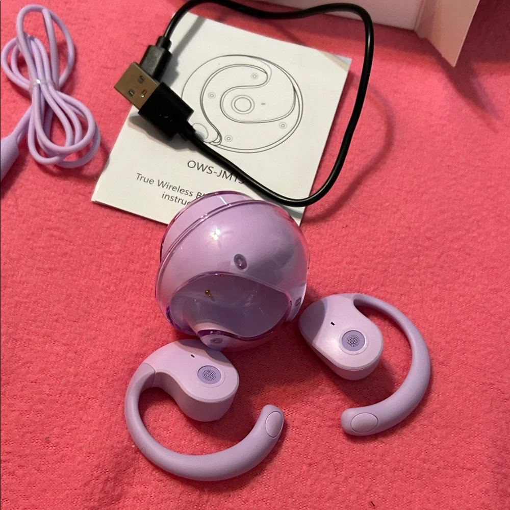 Black Bluetooth Earphones